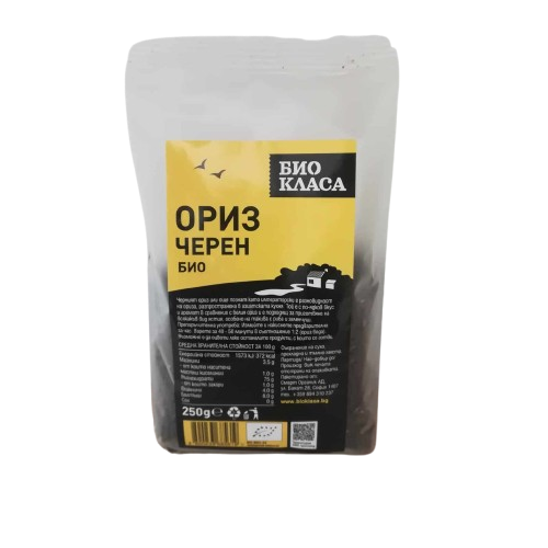 био черен ориз