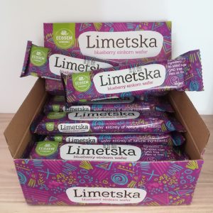Вафла Лимецка, без захар с боровинка 30гр